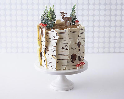 BIRCH LOG CAKE