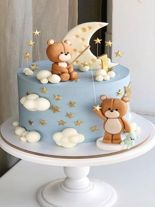 1st Birthday Teddy Cake