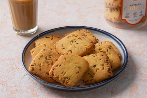 Butter Jeera Cookies