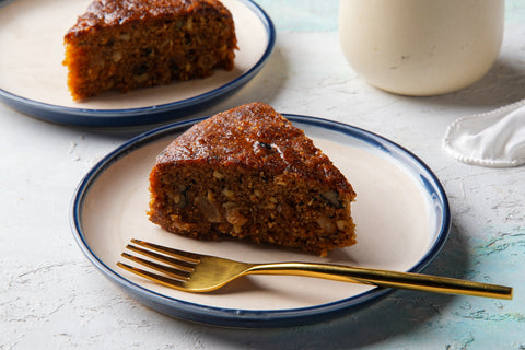 Carrot Dry Cake Slice