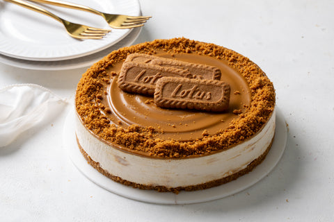 No Bake Lotus Biscoff Cheesecake