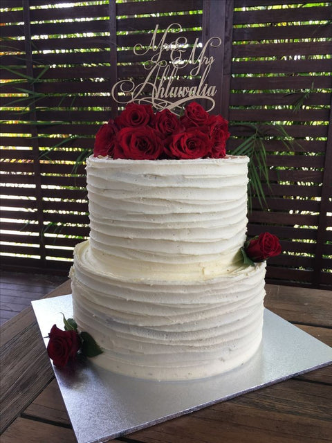 Two Tier Quinceanera Cake