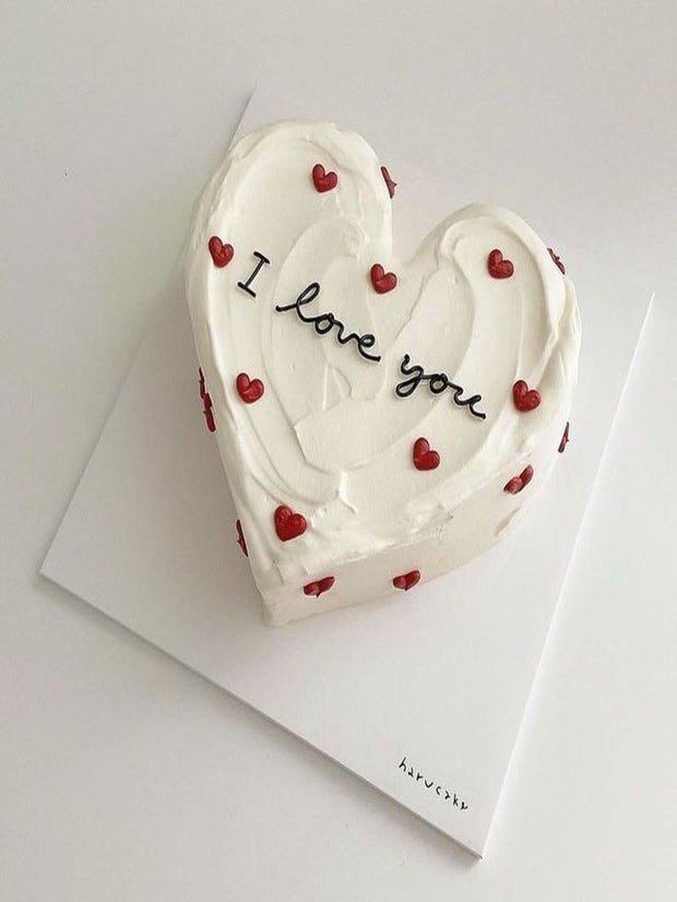 Heart Shape Cake for Her