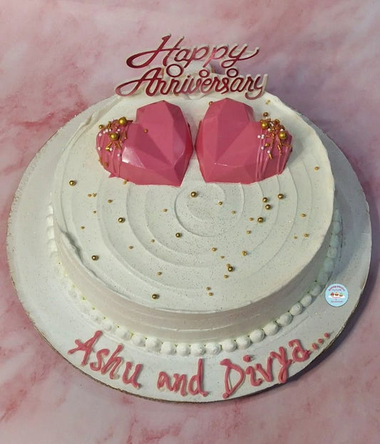 Cake with Mini Heart