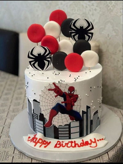 Spider-Man Adventure Cake