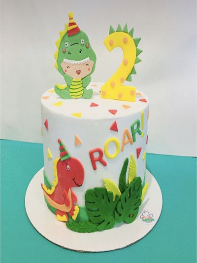 Dinasour Birthday Cake