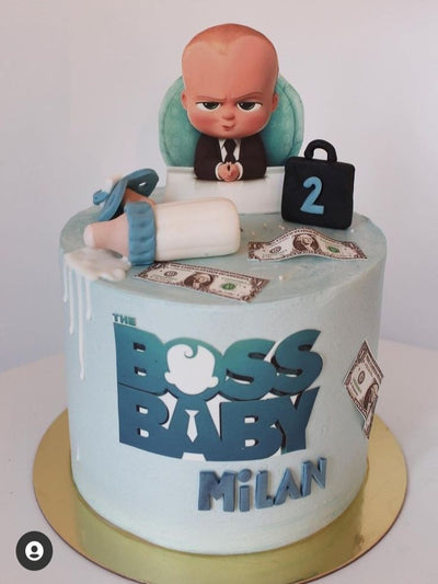 Boss Baby Birthday Cake